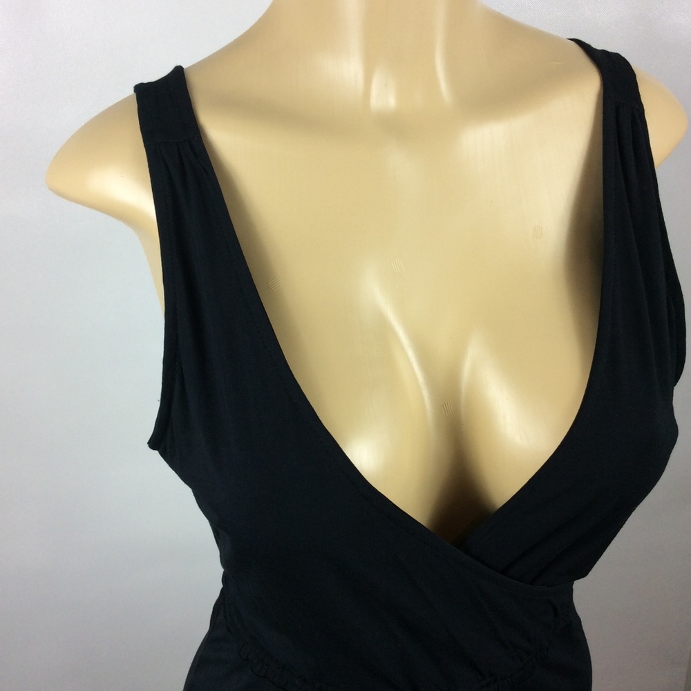 And Eway Black Midi Tie Back Size XS